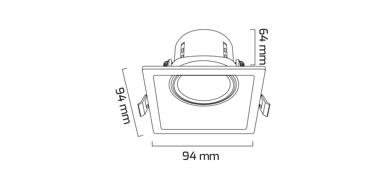GY 1736-8 BEYAZ 8W 2700K SE SMD LED S.A. ARMATÜR*