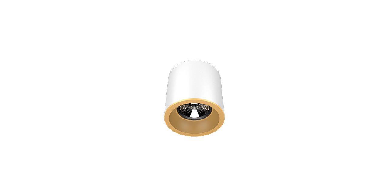 GY 1857-8 SİYAH 8W 3000K SE LED S.Ü. ARMATÜR*