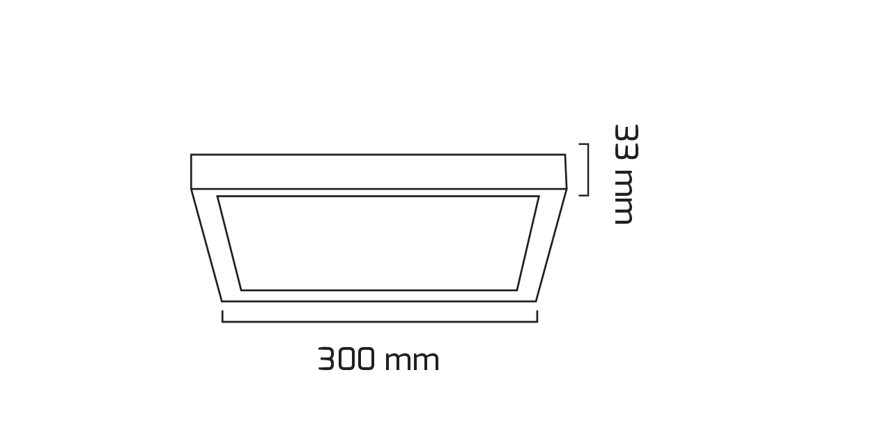 GY 1884-24 BEYAZ 24W 3000K SC S.Ü. PANEL ARM.*