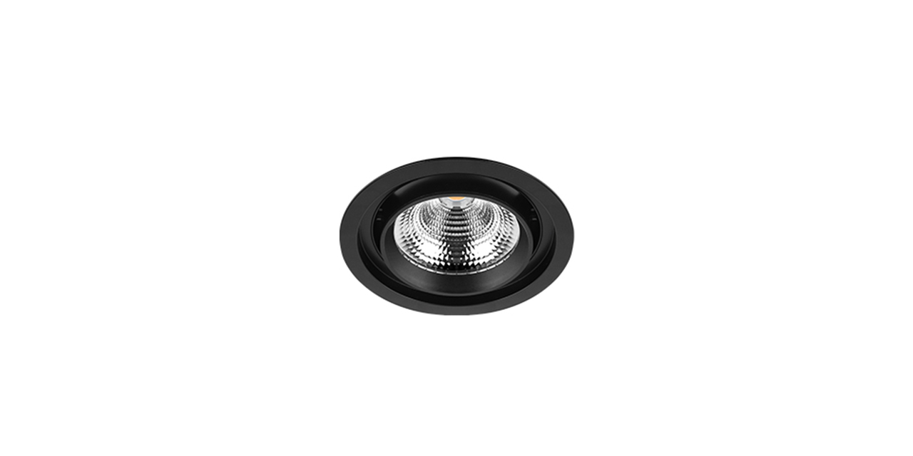 GY 3050-42 SİYAH 42W 40° 3000K SO COB LED S.A.ARM*