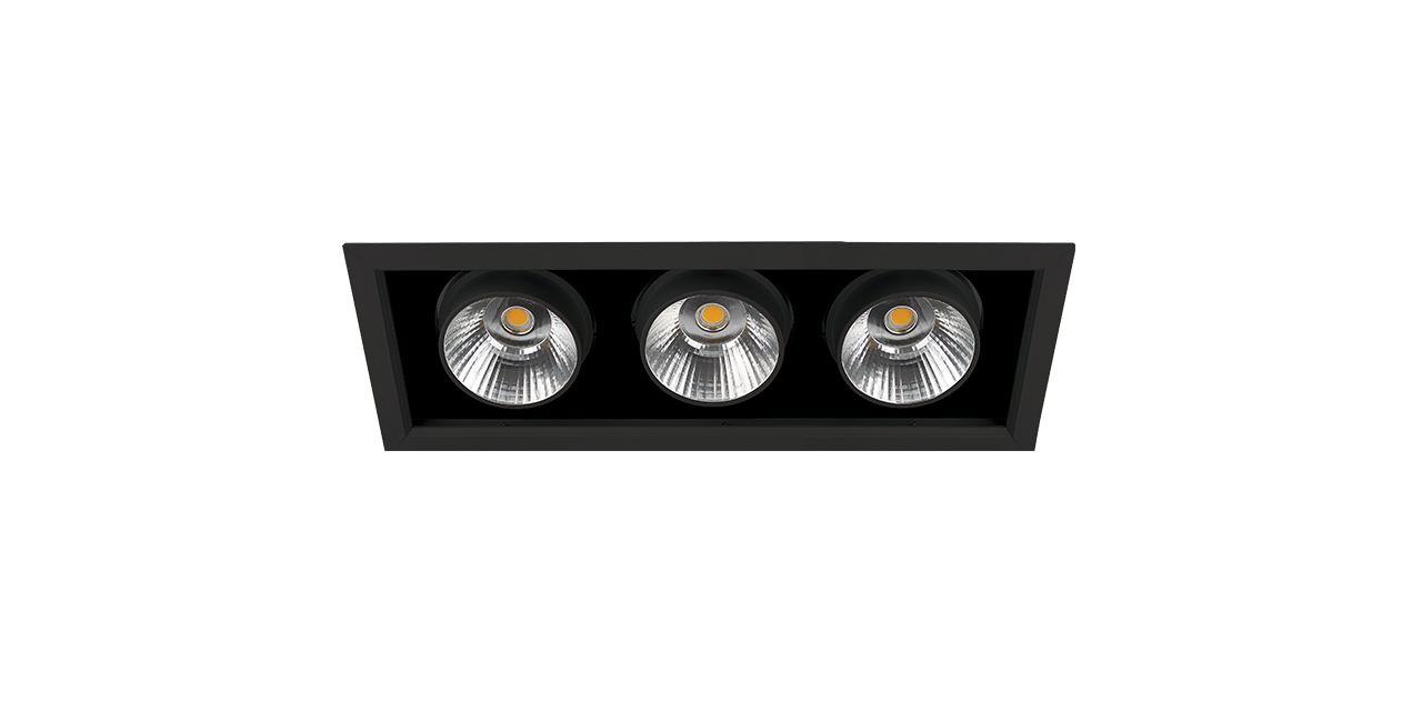 GY 3073 SİYAH 3X36W 35° 6500K SG COB LED S.A. ARM
