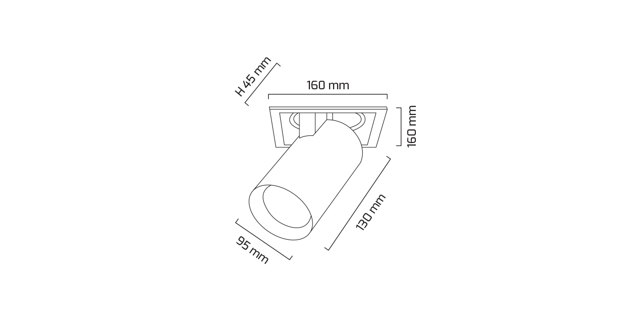 GY 3151-30 BYZ 42W 40° 3000K SG COB LED S.A.AR.Kİ*