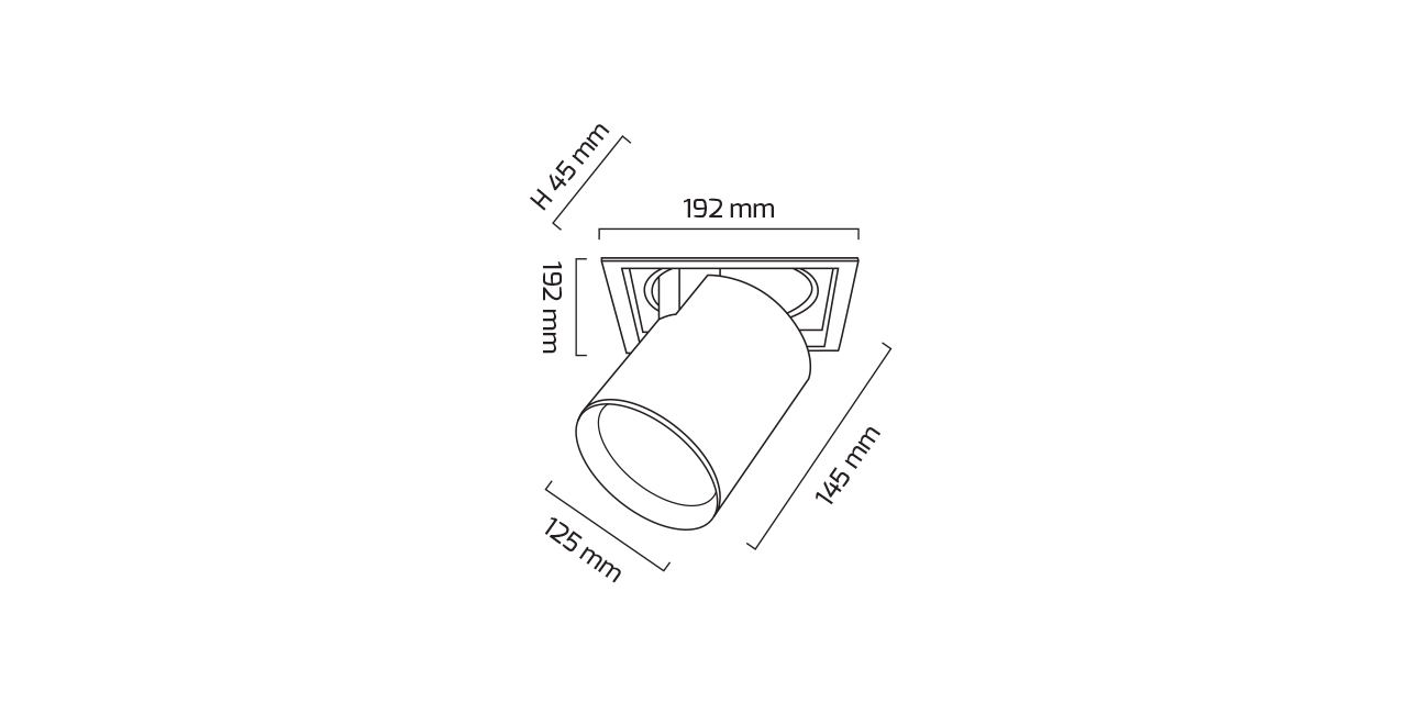 GY 3151-30 BYZ 42W 40° 3000K SG COB LED S.A.AR.Kİ*
