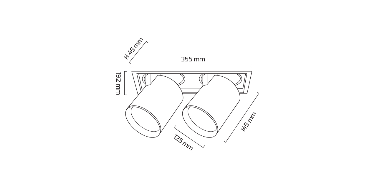 GY 3152-14 BEYAZ 28W 60° 6500K SE COB LED S.A.ARM*