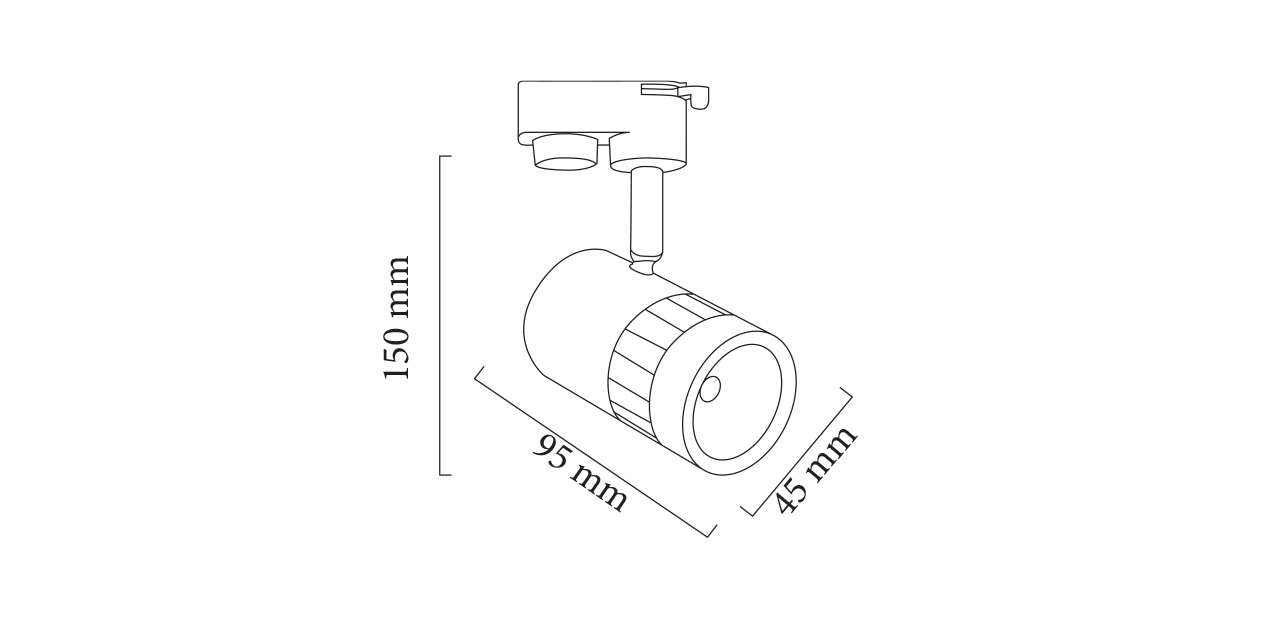 GY 3586-8 - RAY TİPİ COB LED ARM. 8W BYZ/3000K