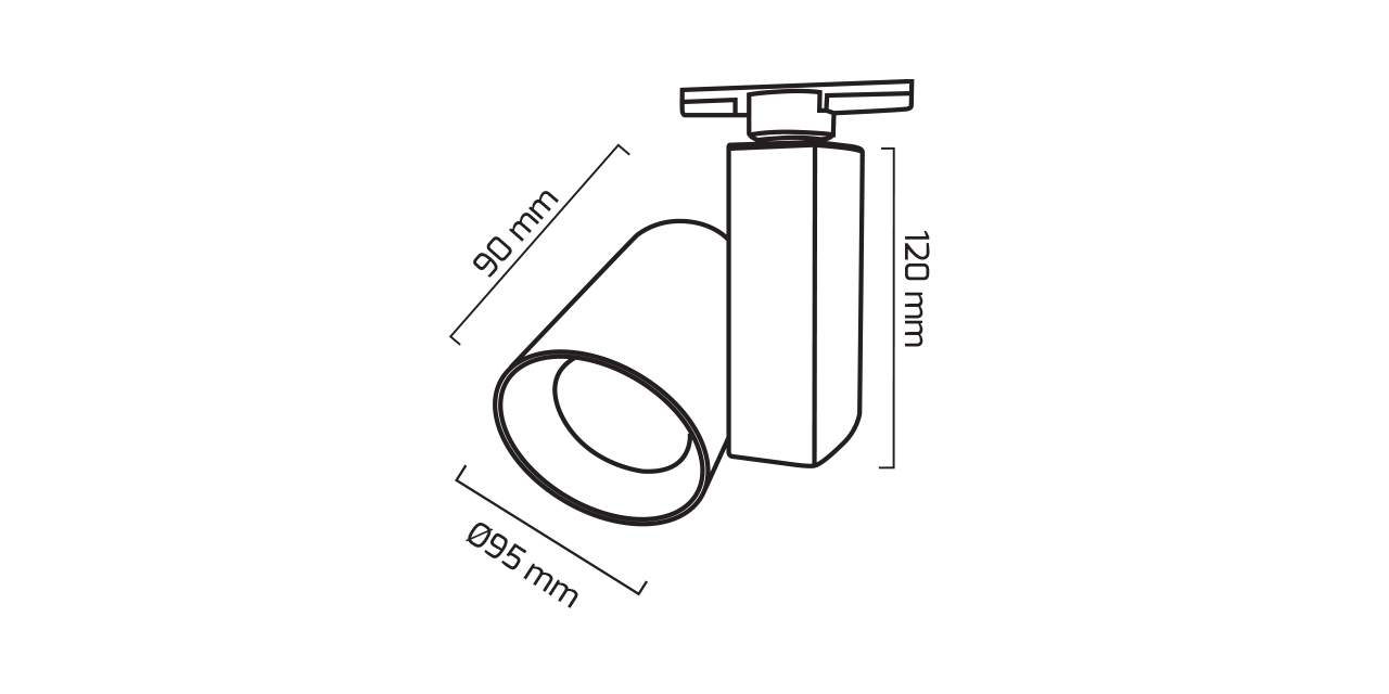 GY 3618 BYZ 36W40° 3000K CRI90 PRO CE LED RAY*