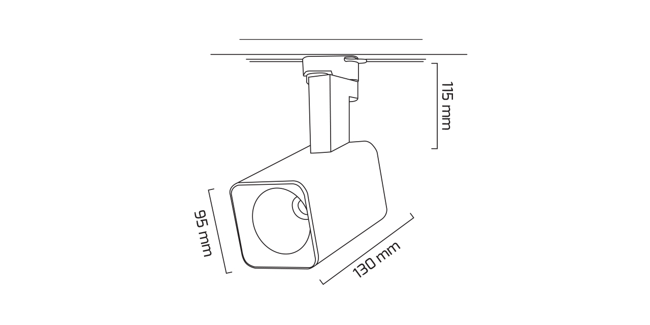 Goya 36W 6500K Beyaz Işık Led Ray Spot GY 3638