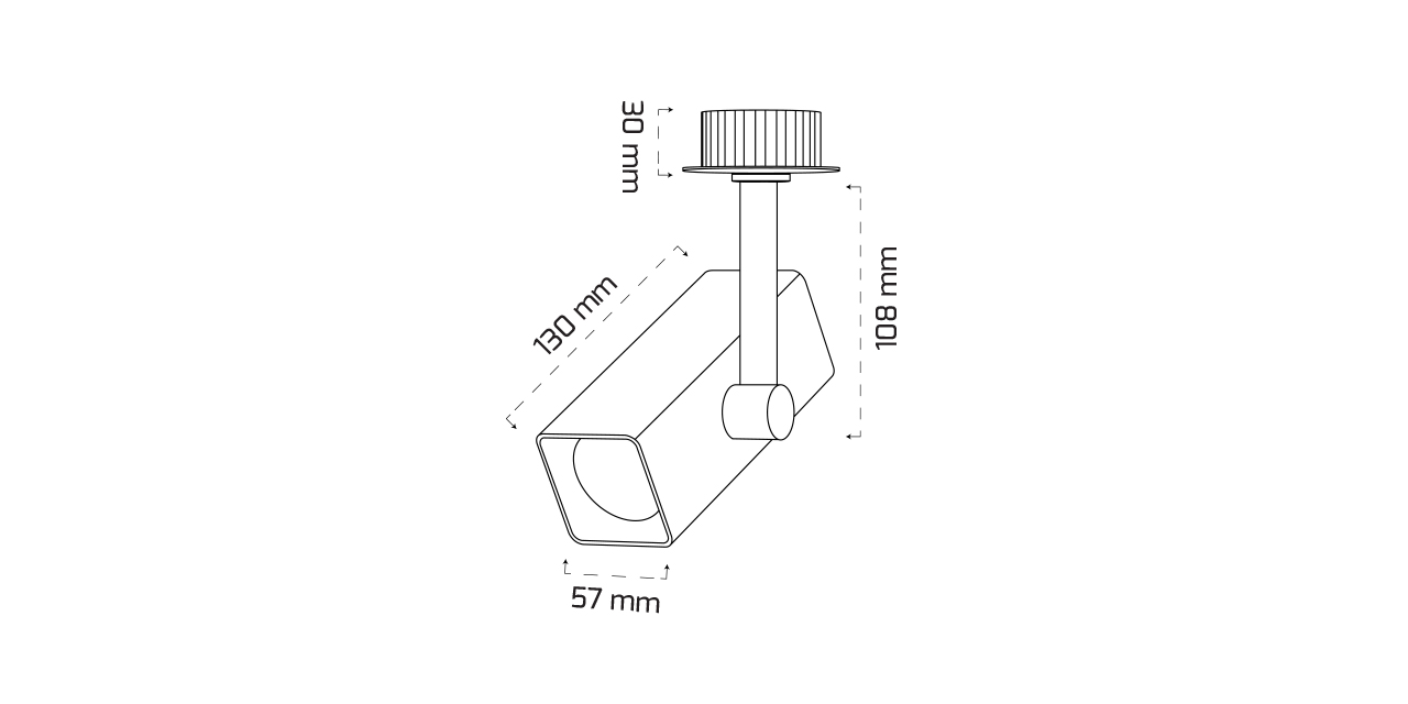 GY 3641 BEYAZ14W 60° 4000K SE LED S.Ü RAY SPOT AR*