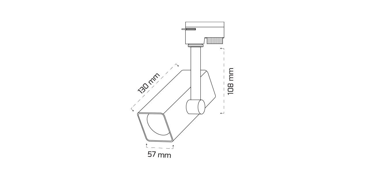 GY 3641 BEYAZ14W 60° 4000K SE LED S.Ü RAY SPOT AR*