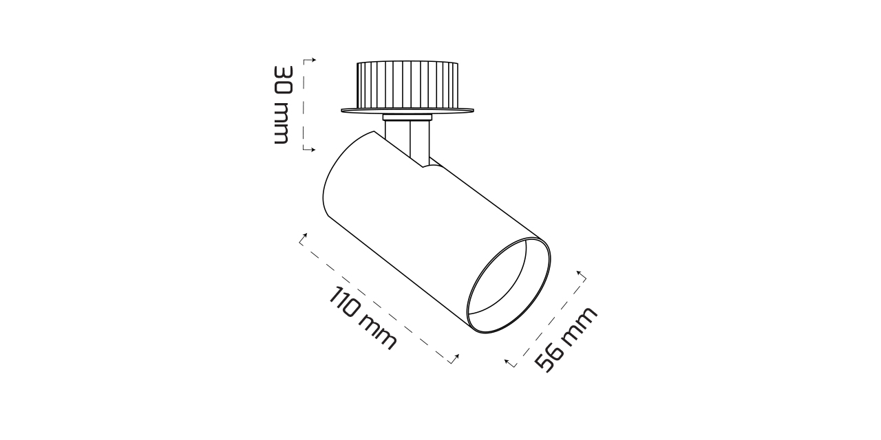 GY 3644 BEYAZ14W 40° 3000K SE LED S.Ü RAY SPOT AR*