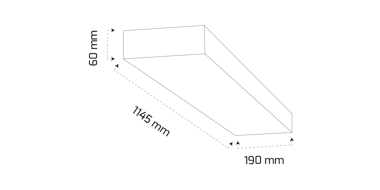 GY 4320 SİYAH 120W 3000K YÜKSEK TAVAN ARM*