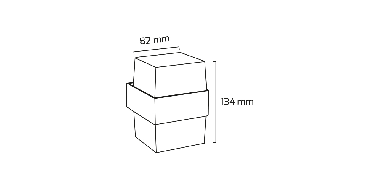 Goya 14W 3000K Sarı Ledli Siyah Duvar Apliği GY 6230