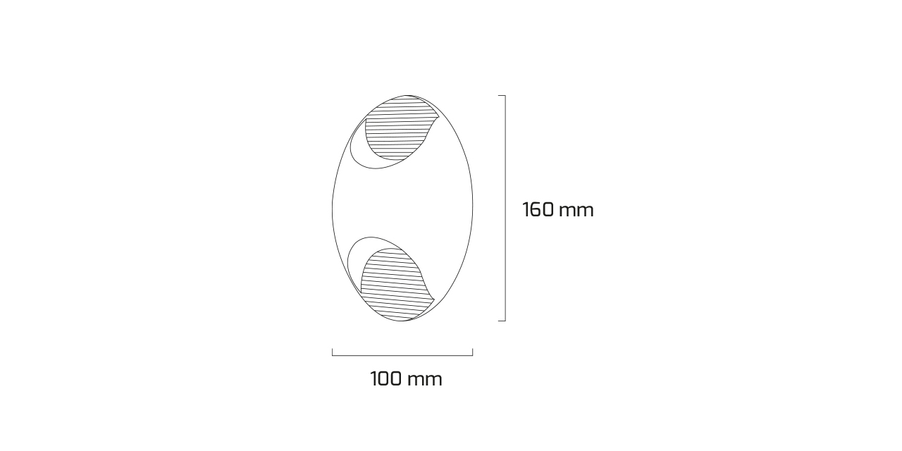Goya 6W Ledli Duvar Apliği 3000K GY 6233