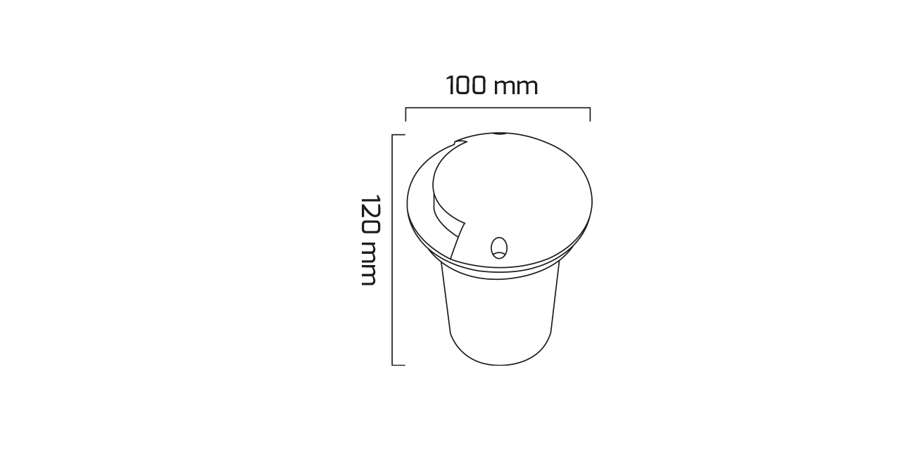 Goya 3W 3000K 100X120 mm Sarı Ledli Siyah Duvar Apliği GY 6244