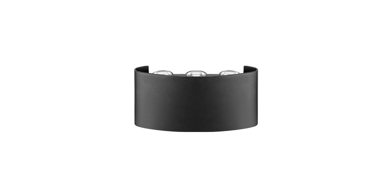 Goya 6W 3000K 45X175X95 mm Sarı Ledli Siyah Duvar Apliği GY 7223