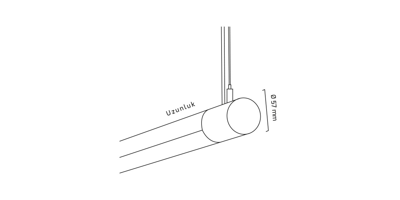 GY 8037-120 cm BEYAZ 4000K SO LİNEER ARMATÜR*
