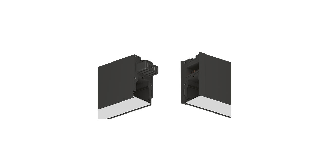 GY 8056-60 SİYAH 18W 6500K LİNEER ARMATÜR*
