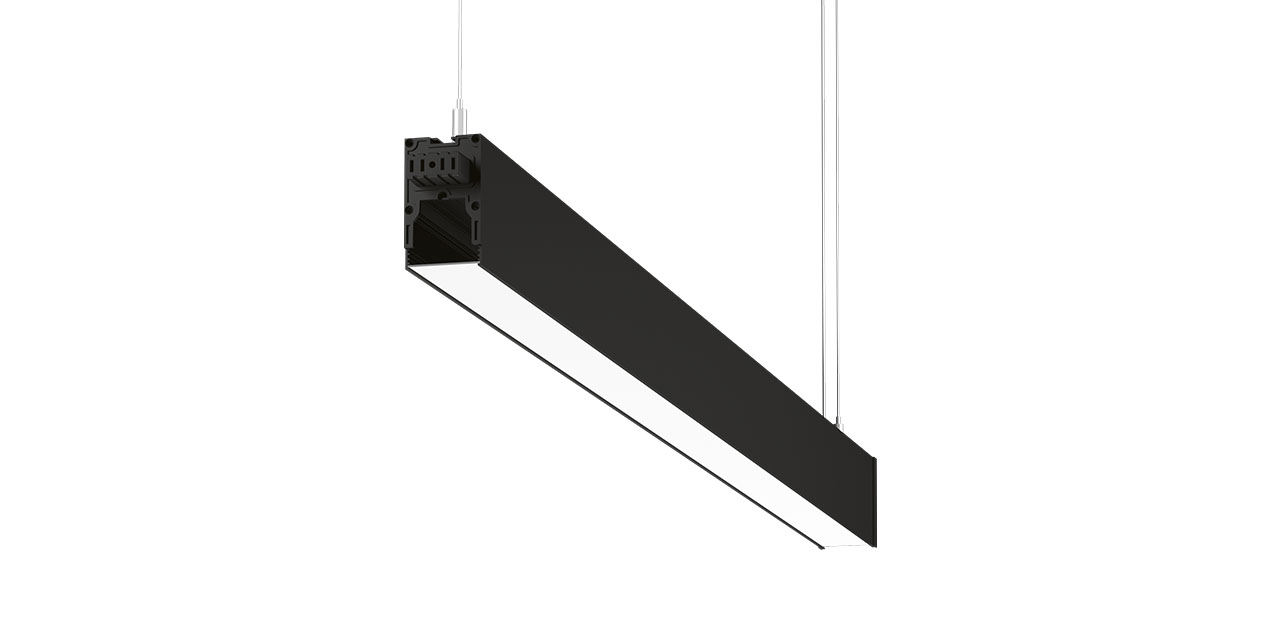 GY 8057- 17+17cm 12W SİYAH 3000K SO LİNEER ARM*