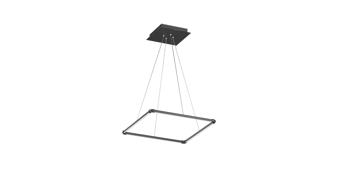 GY 8123-1 SİYAH 14W 4000K SO LİNEER SARKIT ARM*