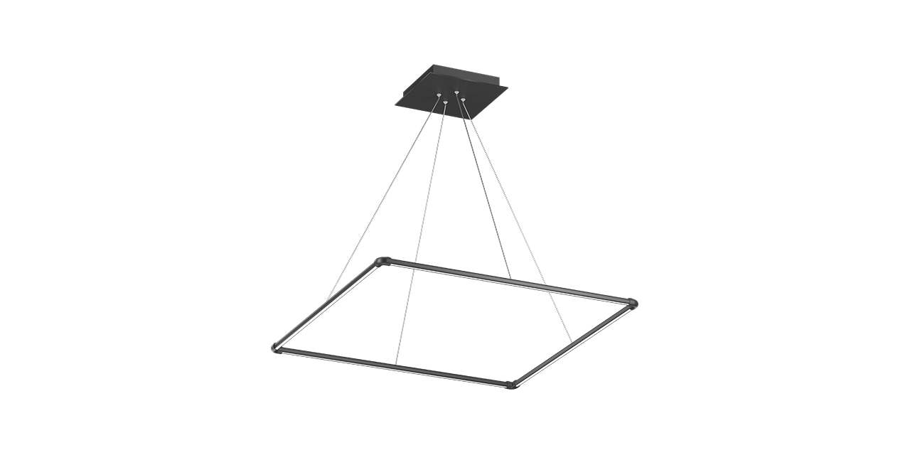 GY 8123-1 SİYAH 14W 4000K SO LİNEER SARKIT ARM*