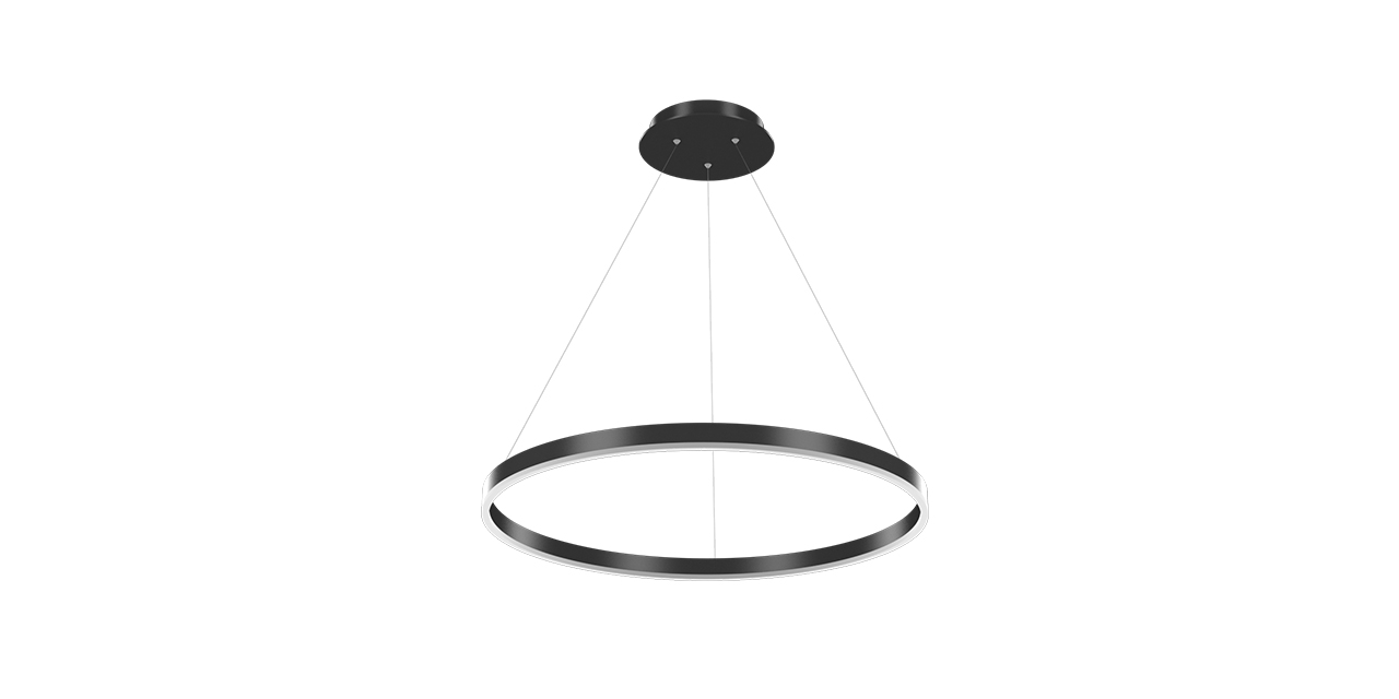 GY 8210-60 cm SİYAH 38W 3000K SO LİNEER ARM*