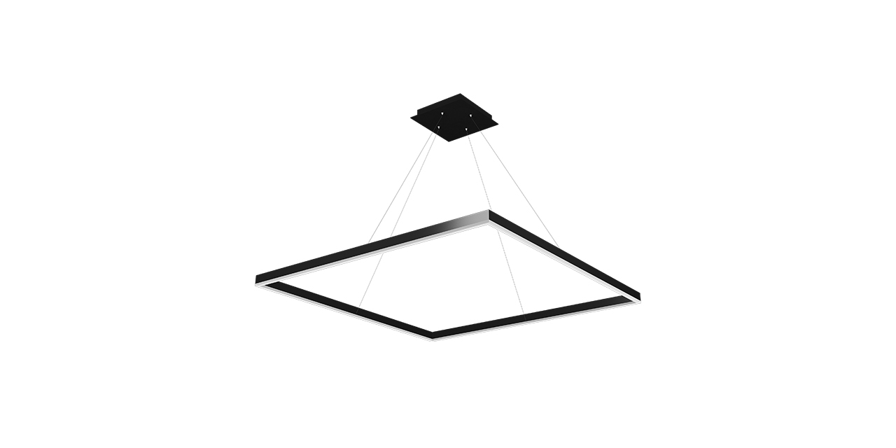 GY 8212-40 cm SİYAH 38W 3000K SO LİNEER ARM*