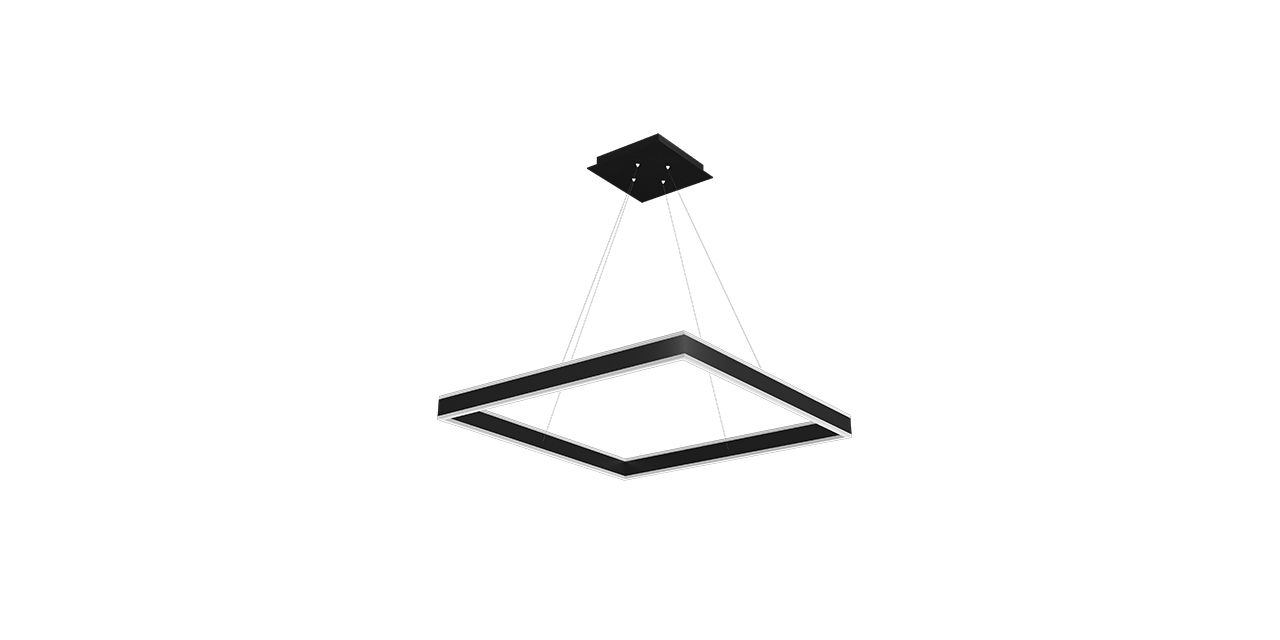 GY 8213-60 cm SİYAH 50W 6500K SO LİNEER ARM*