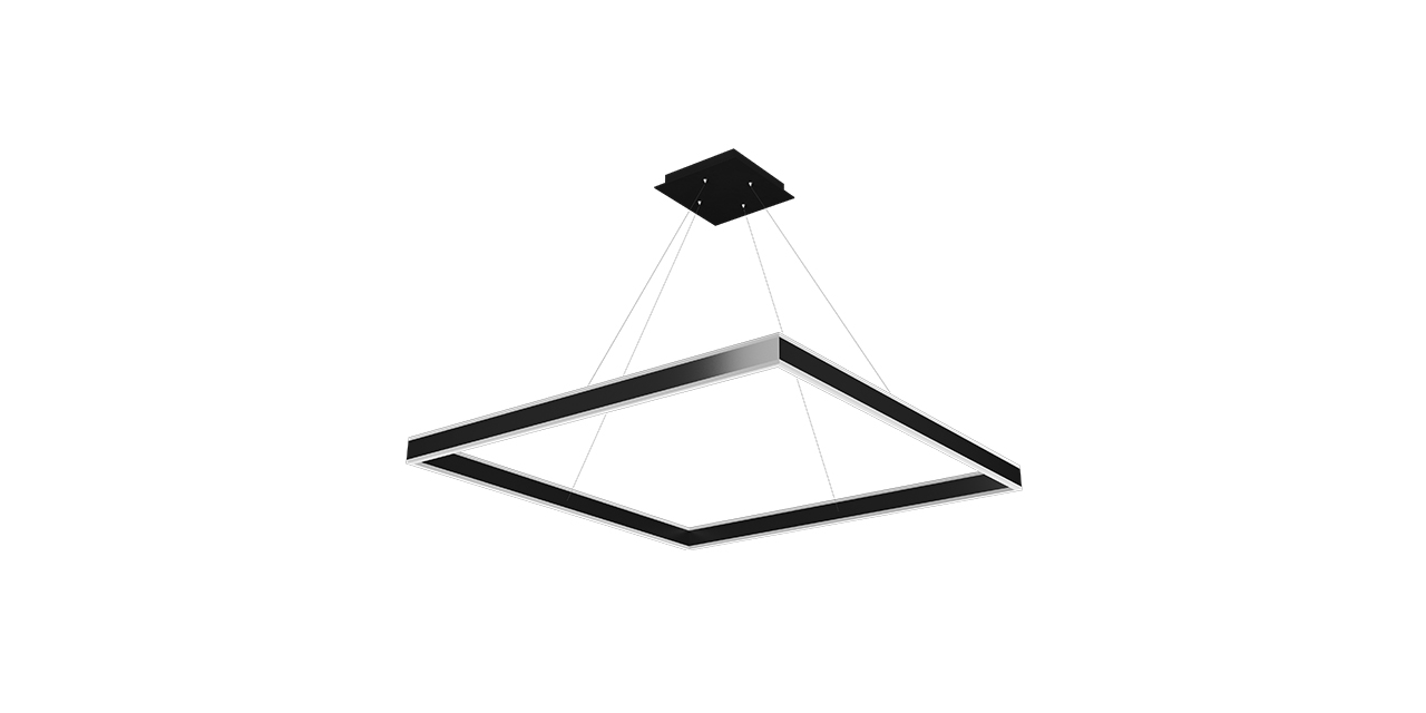 GY 8213-60 cm SİYAH 50W 6500K SO LİNEER ARM*