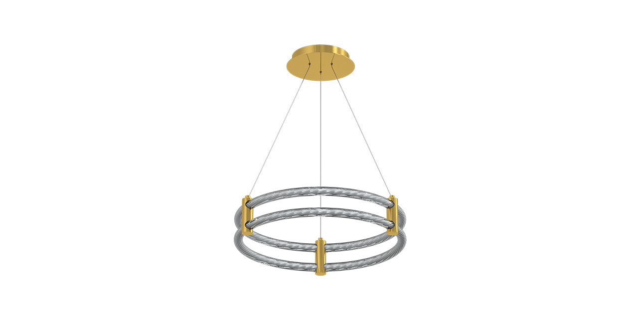 GY 8214-6060 GOLD 3000K 110W AKRİLİK AVİZE